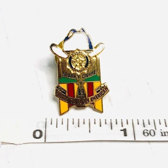 elks pin sparky gierke lapel pin pinback button club collectible vintage - Picture 6 of 7